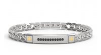 Pulsera 4US: Cesare Paciotti Hombre in Acero 4UBR7667 - 4UBR7667